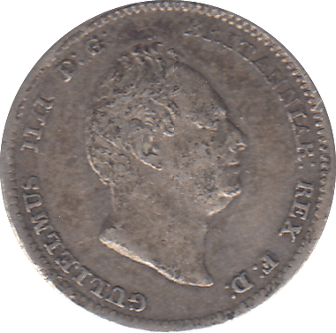 1832 MAUNDY THREEPENCE ( GVF ) - MAUNDY THREEPENCE - Cambridgeshire Coins
