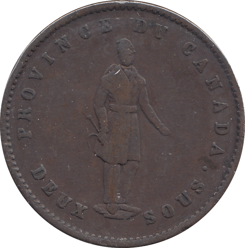 1832 ONE PENNY CANADA - WORLD COINS - Cambridgeshire Coins