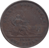 1832 ONE PENNY CANADA - WORLD COINS - Cambridgeshire Coins