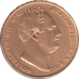 1833 GOLD SOVEREIGN ( VF ) - SOVEREIGN - Cambridgeshire Coins