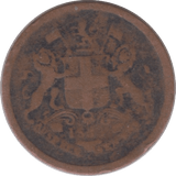 1833 ONE PIE INDIA - WORLD COINS - Cambridgeshire Coins