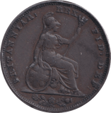 1834 FARTHING ( GF ) - FARTHING - Cambridgeshire Coins