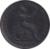 1834 FARTHING ( GF ) - FARTHING - Cambridgeshire Coins