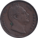 1834 FARTHING ( GF ) - FARTHING - Cambridgeshire Coins
