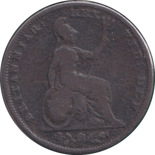 1834 FARTHING ( NF ) - FARTHING - Cambridgeshire Coins