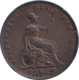 1834 FARTHING ( VF ) - FARTHING - Cambridgeshire Coins
