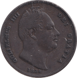 1834 FARTHING ( VF ) - WORLD COINS - Cambridgeshire Coins