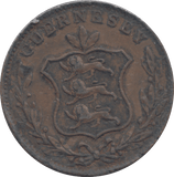 1834 GUERNSEY PENNY - WORLD COINS - Cambridgeshire Coins
