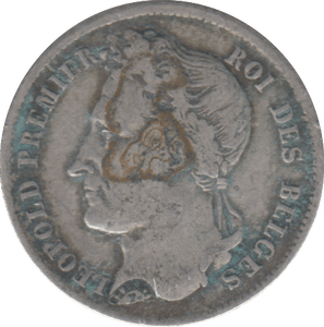 1834 HALF FRANC FRANCE - WORLD COINS - Cambridgeshire Coins