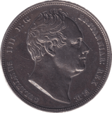 1834 HALFCROWN ( EF ) - HALFCROWN - Cambridgeshire Coins