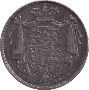 1834 HALFCROWN ( EF ) - HALFCROWN - Cambridgeshire Coins