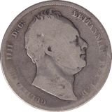 1834 HALFCROWN ( FAIR ) - HALFCROWN - Cambridgeshire Coins