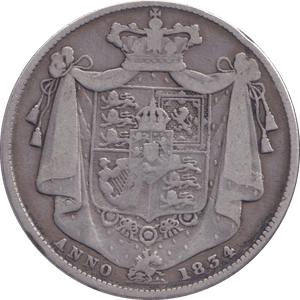 1834 HALFCROWN ( FINE ) - HALFCROWN - Cambridgeshire Coins