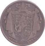 1834 HALFCROWN ( FINE ) - HALFCROWN - Cambridgeshire Coins