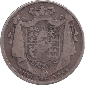 1834 HALFCROWN ( FINE ) - HALFCROWN - Cambridgeshire Coins