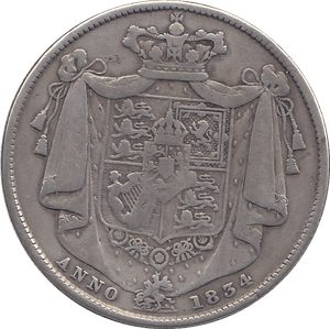 1834 HALFCROWN ( GF ) - HALFCROWN - Cambridgeshire Coins
