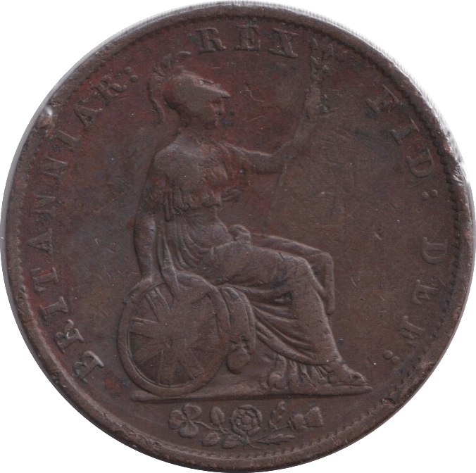 1834 HALFPENNY ( FINE ) - HALFPENNY - Cambridgeshire Coins