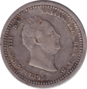 1834 MAUNDY TWOPENCE ( FINE ) - MAUNDY TWOPENCE - Cambridgeshire Coins