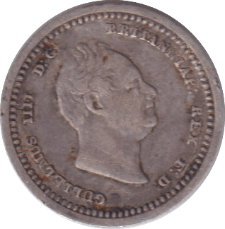 1834 MAUNDY TWOPENCE ( FINE ) - MAUNDY TWOPENCE - Cambridgeshire Coins