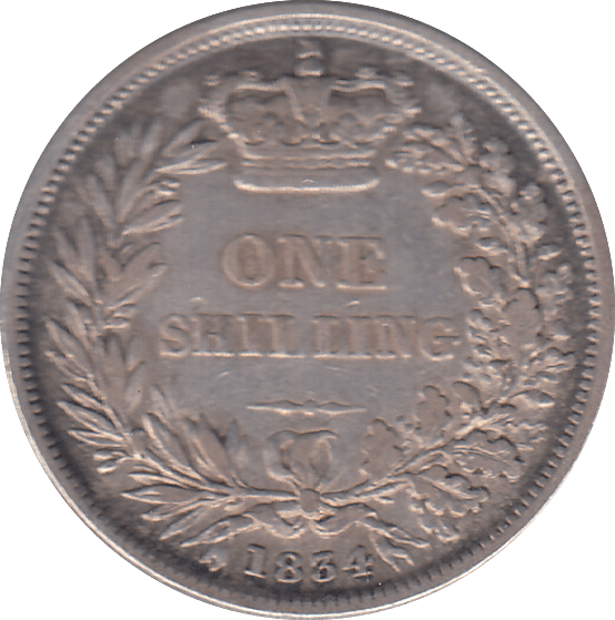 1834 ONE SHILLING ( GF ) - SHILLING - Cambridgeshire Coins