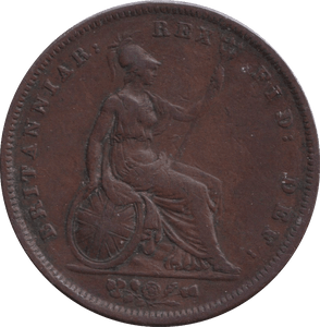 1834 PENNY ( FINE ) - PENNY - Cambridgeshire Coins