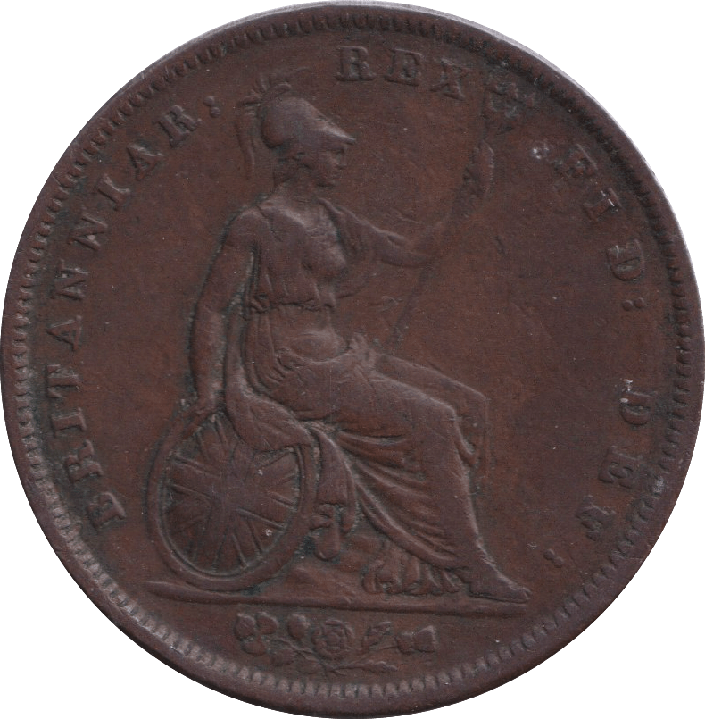 1834 PENNY ( FINE ) - PENNY - Cambridgeshire Coins