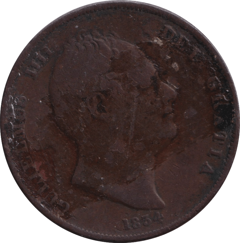 1834 PENNY ( FINE ) - PENNY - Cambridgeshire Coins
