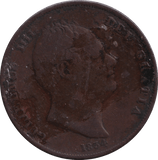 1834 PENNY ( FINE ) - PENNY - Cambridgeshire Coins