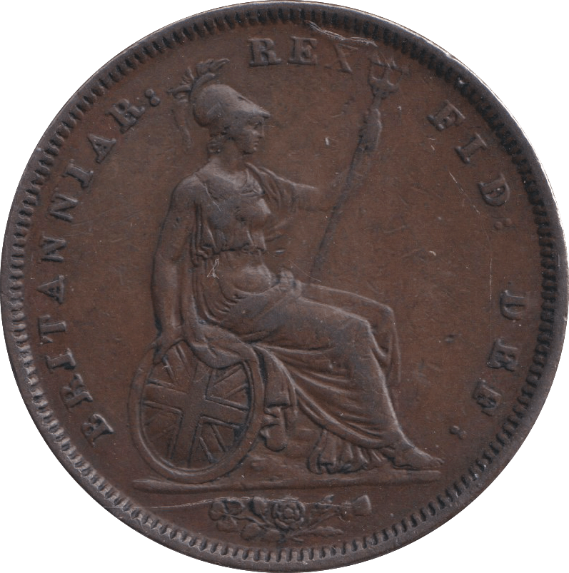 1834 PENNY ( VF ) - PENNY - Cambridgeshire Coins