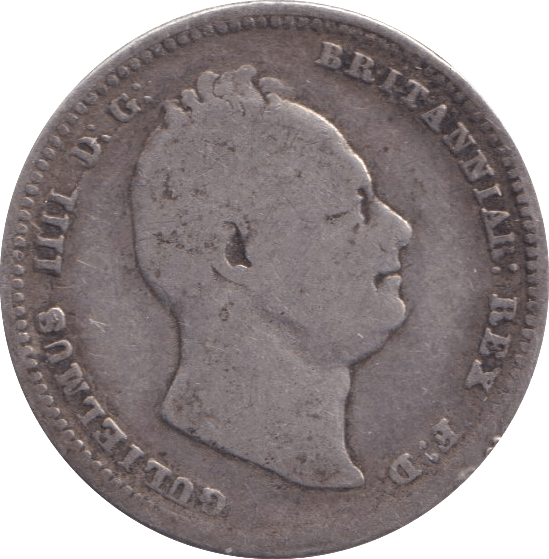 1834 SHILLING (FAIR) - SHILLING - Cambridgeshire Coins