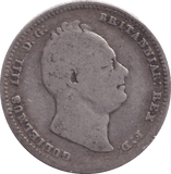 1834 SHILLING (FAIR) - SHILLING - Cambridgeshire Coins
