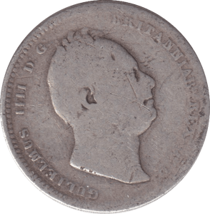 1834 SHILLING ( FINE ) 2 - SHILLING - Cambridgeshire Coins
