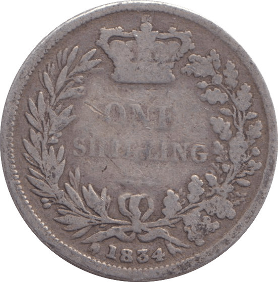 1834 SHILLING ( FINE ) 2 - SHILLING - Cambridgeshire Coins