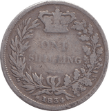1834 SHILLING ( FINE ) 2 - SHILLING - Cambridgeshire Coins