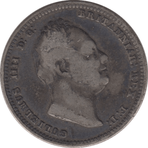 1834 SHILLING ( FINE ) - SHILLING - Cambridgeshire Coins