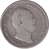 1834 SHILLING ( FINE ) - SHILLING - Cambridgeshire Coins