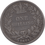 1834 SHILLING ( FINE ) - Shilling - Cambridgeshire Coins