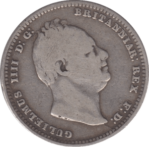 1834 SHILLING ( FINE ) - SHILLING - Cambridgeshire Coins