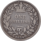 1834 SHILLING ( FINE ) - SHILLING - Cambridgeshire Coins