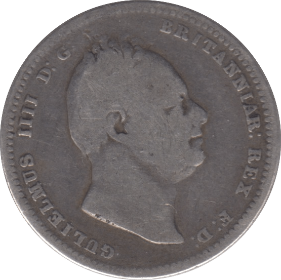 1834 SHILLING ( FINE ) - Shilling - Cambridgeshire Coins