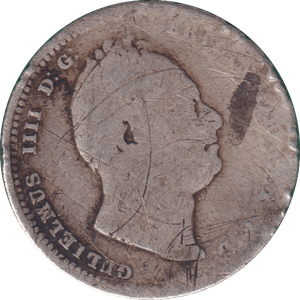 1834 SHILLING ( FINE ) - SHILLING - Cambridgeshire Coins