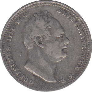 1834 SHILLING ( FINE ) - SHILLING - Cambridgeshire Coins