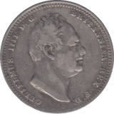 1834 SHILLING ( FINE ) - SHILLING - Cambridgeshire Coins