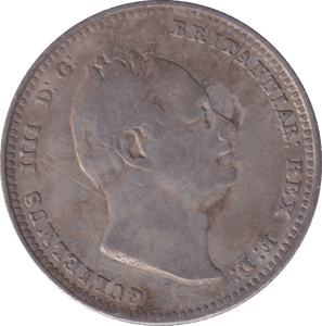 1834 SHILLING ( FINE ) - SHILLING - Cambridgeshire Coins