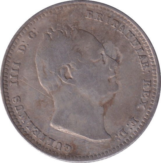 1834 SHILLING ( FINE ) - SHILLING - Cambridgeshire Coins