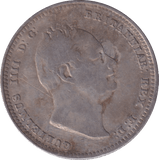1834 SHILLING ( FINE ) - SHILLING - Cambridgeshire Coins