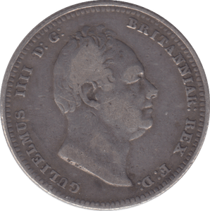 1834 SHILLING ( GF ) - SHILLING - Cambridgeshire Coins