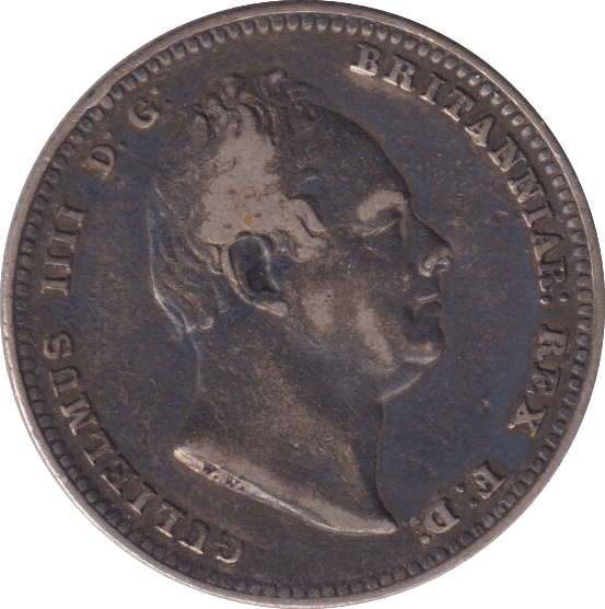1834 SHILLING ( GF ) - SHILLING - Cambridgeshire Coins