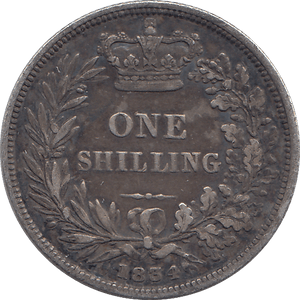 1834 SHILLING ( GF ) - WORLD COINS - Cambridgeshire Coins