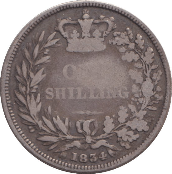 1834 SHILLING ( NF ) 1 - SHILLING - Cambridgeshire Coins